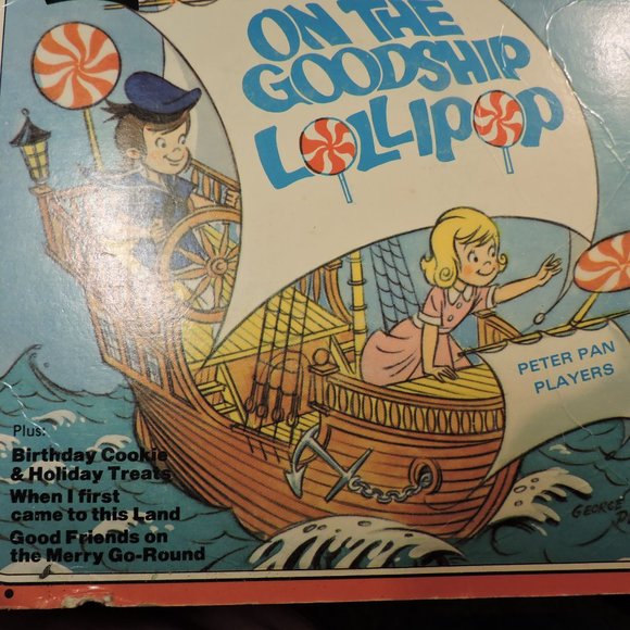 PETER PAN RECORDS vintage .. Children's songs   BONUS DISCOUNT W/ RECORDS BUNDLE - Picture 4 of 9